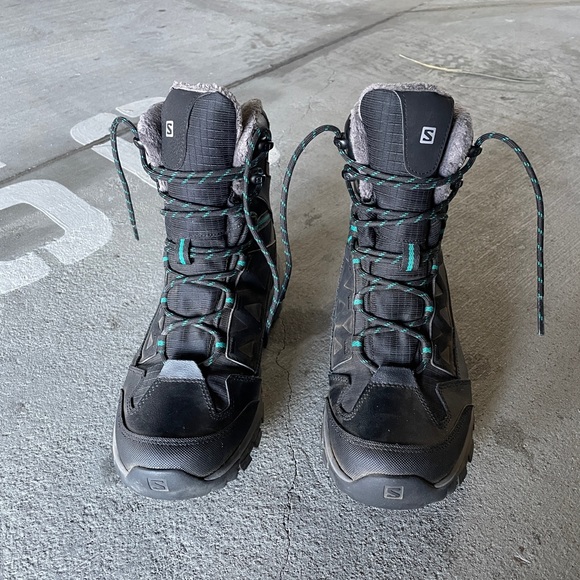 Salomon Chalten Thinsulate 200g Climashield Waterproof Boots - Women size 8 - Picture 6 of 7